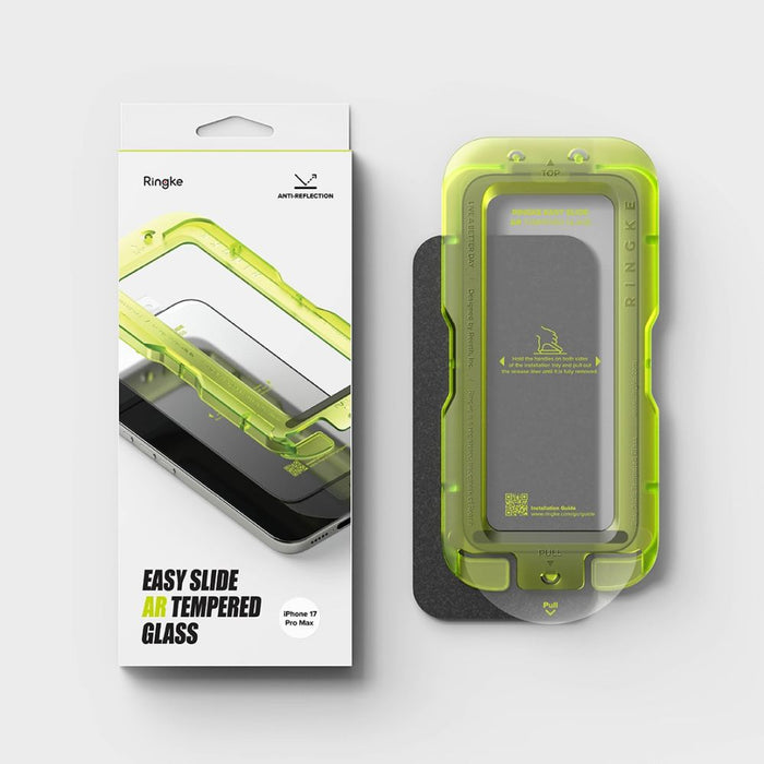 Ringke Easy Slide Anti Reflective Tempered Glass for iPhone 17 Pro Max
