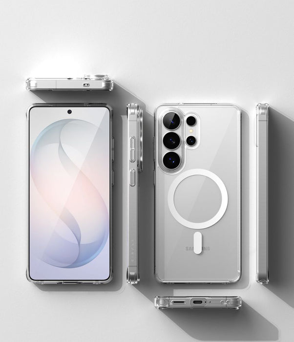 Ringke Fusion Magnetic MagSafe Case for Samsung Galaxy S26 Ultra - Clear