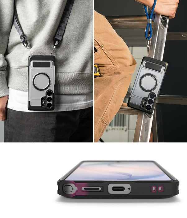 Ringke UX Magnetic MagSafe Case for Samsung Galaxy S26 Ultra - Clear Black