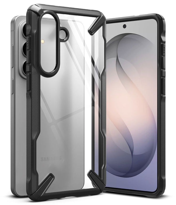 Ringke Fusion X Case for Samsung Galaxy S26+ - Transparent Black