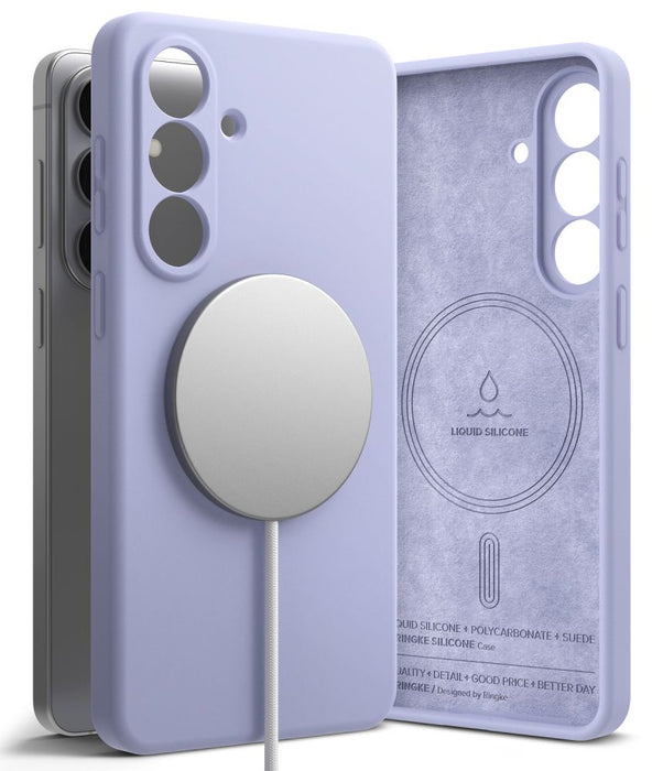 Ringke Silicone MagSafe Case for Samsung Galaxy S26+ - Purple