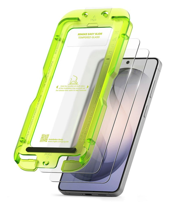 Ringke Easy Slide 2-Pack Tempered Glass for Samsung Galaxy S26+