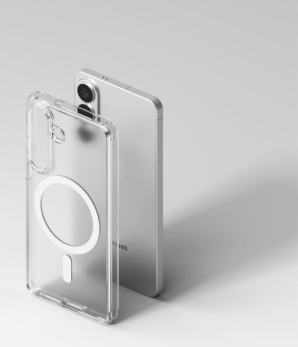 Ringke Fusion Magnetic MagSafe Case for Samsung Galaxy S26 - Transparent