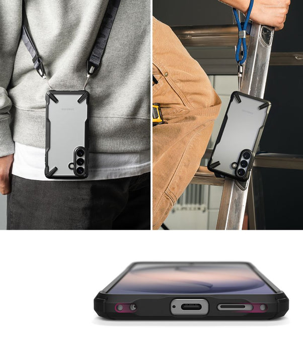 Ringke Fusion X Case for Samsung Galaxy S26 - Clear Black