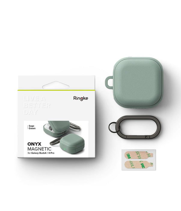 Ringke Onyx Magnetic Case for Samsung Galaxy Buds 4 / 4 Pro - Green
