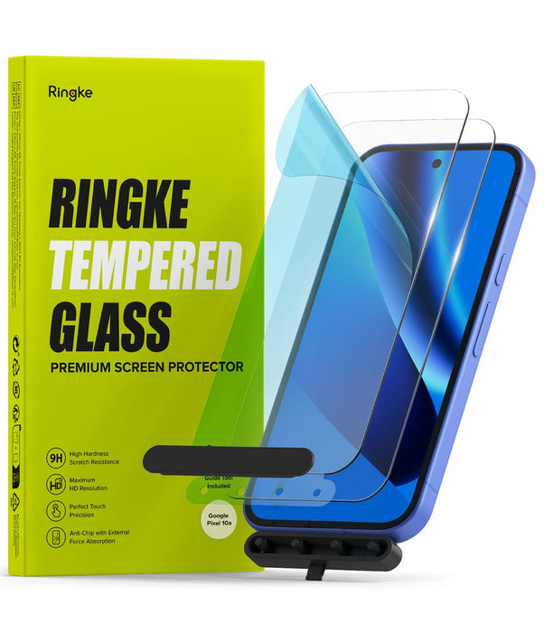 Ringke Tempered Glass 2-Pack for Google Pixel 10A