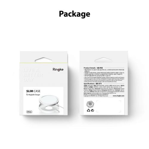 Ringke MagSafe charger Case Slim Matte Clear