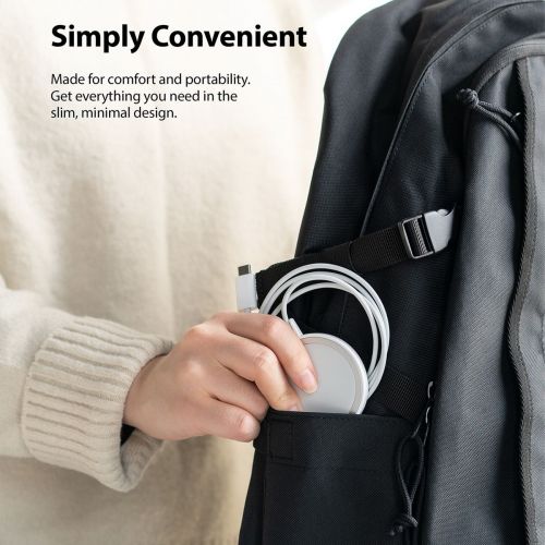 Ringke MagSafe charger Case Slim Matte Clear
