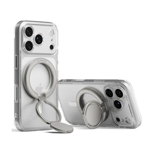 Ringke Dual Magnetic Holder Ring Satin Silver