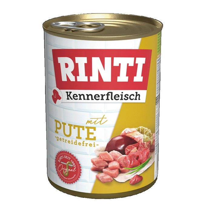 RINTI Kennerfleisch Turkey - wet dog food - 400g