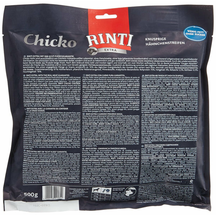 Dog Snack Rinti Chicken 500 g