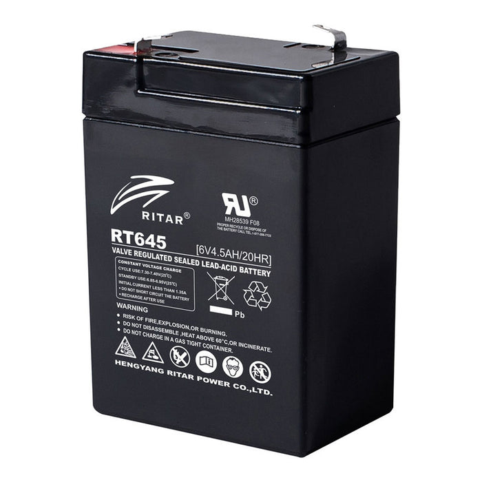 АКУМУЛАТОР 6V / 4.5AH RITAR AGM