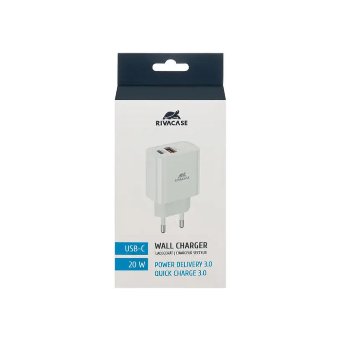 RIVA CASE 220V 20W USB + TYPE-C PS4102 W00 - Зарядни устройства<<<Батерии и фенери<<<Осветление<<<Praktiker&&&Аксесоари