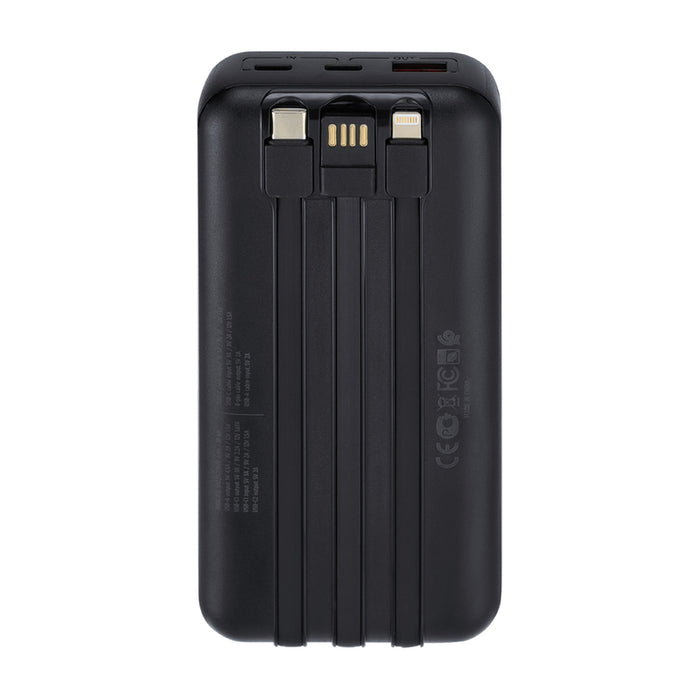 EXTERNAL BATTERY RIVACASE VA2221 20000 mAh 22.5W Black