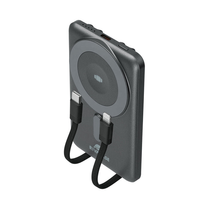 EXTERNAL BATTERY RIVACASE VA2607 5000 mAh MagSafe Black