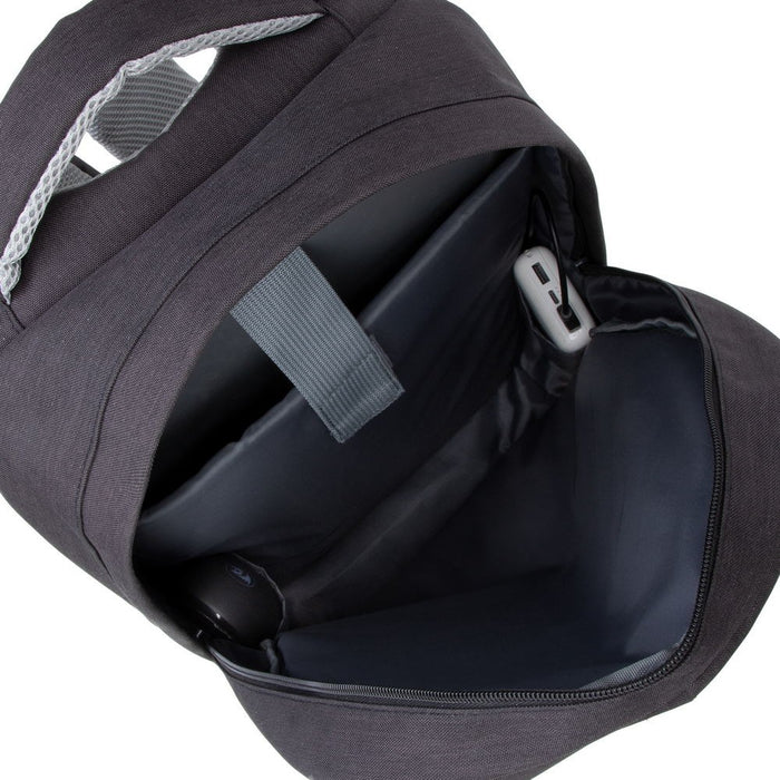 Rivacase 7562 39.6 cm (15.6") Backpack Black, Grey