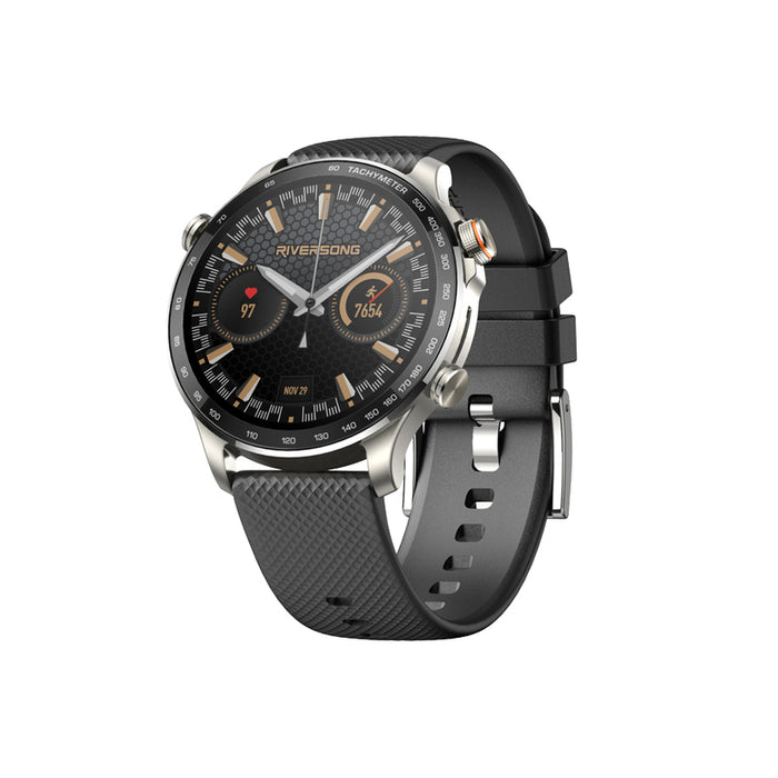 Smart watch RIVERSONG MOTIVE 10GT BLACK GPS, HEART MONITOR