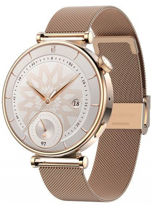 RIVERSONG Glow Rose Gold Milanese Smart Watch