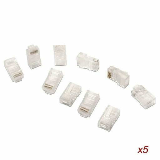 RJ45 Connector Aisens A138-0291 Transparent - Компютър Кабели и адаптери<<<Компютри| Електроника<<<BigBuy&&&Мрежови