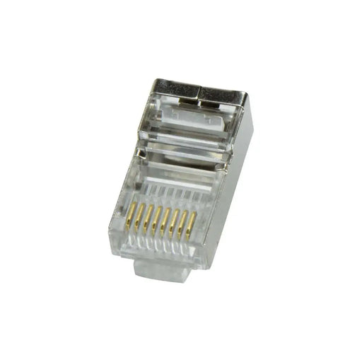 RJ45 Connector LogiLink MP0003 100 Units Silver - Компютър Кабели и адаптери<<<Компютри| Електроника<<<BigBuy&&&Мрежови