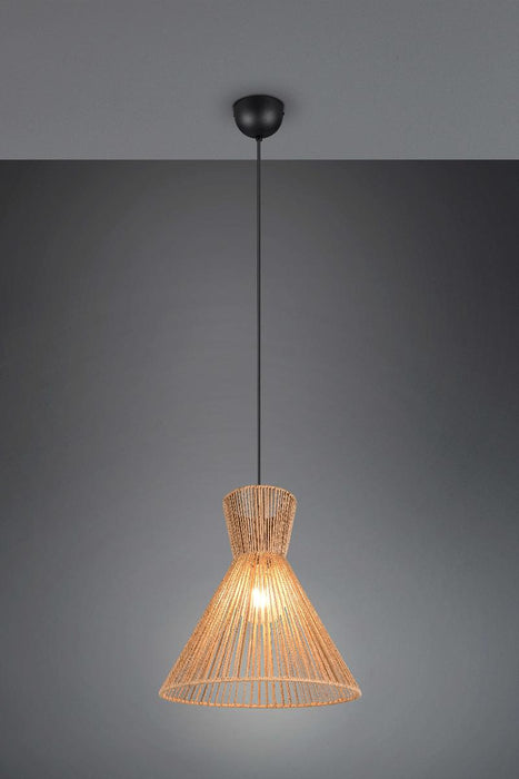 PENDANT ROSALIE 1XE27 RL BLACK