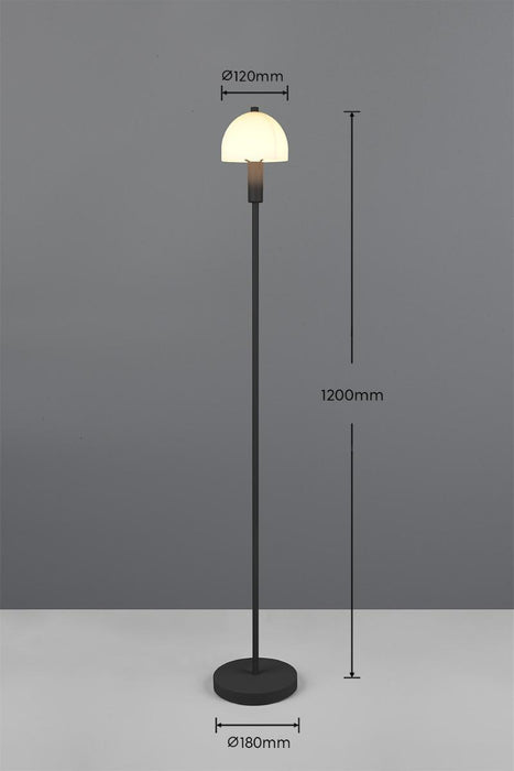 LAMP GLENN 1XE14 METAL BLACK MATTE RL