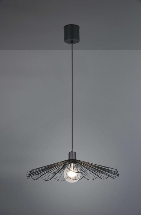PENDANT MARGARITE 1XE27 METAL BLACK RL