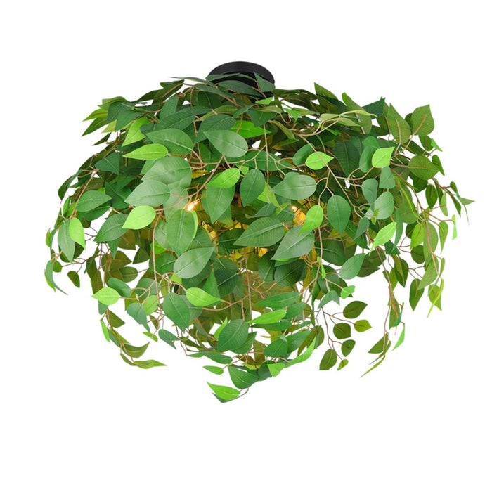 CEILING LEAVY 3XE14 SYNTHETIC GREEN