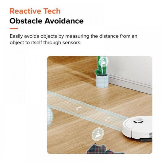 Roborock Q10 PF+ robot vacuum cleaner, white