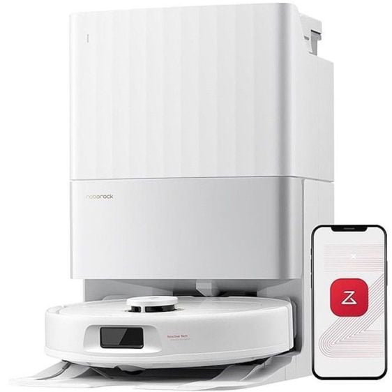 Robot vacuum cleaner Roborock Qrevo 5AE WHITE