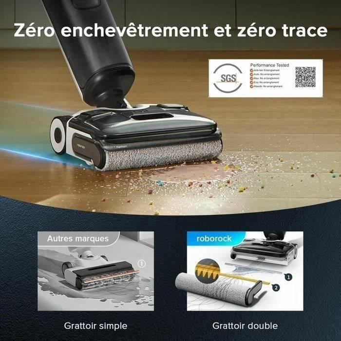 ROBOROCK F25 ACE Wet and Dry Vacuum Cleaner, Black WD5M2A