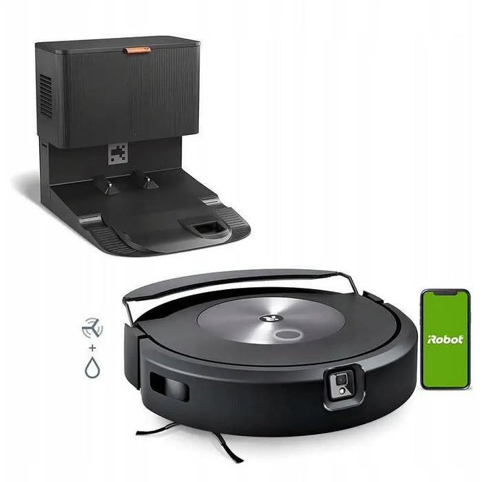 Robot vacuum cleaner IRobot ROOMBA Combo J7+ C755840 - Роботи прахосмукачки<<<Почистване<<<Малки електроуреди за