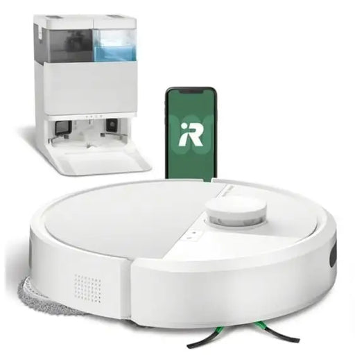 Robot vacuum cleaner IRobot Roomba® Plus 405 Combo + AutoWash™ Dock (White) G185240 - Прахосмукачки