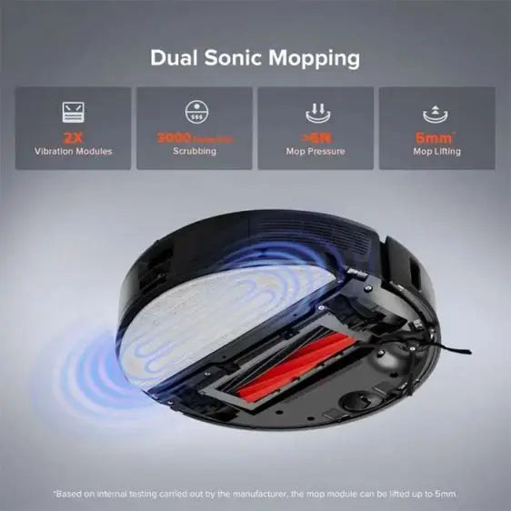 Robot vacuum cleaner Roborock Q8 Max Black - Прахосмукачки робот<<<Прахосмукачки<<<Малки