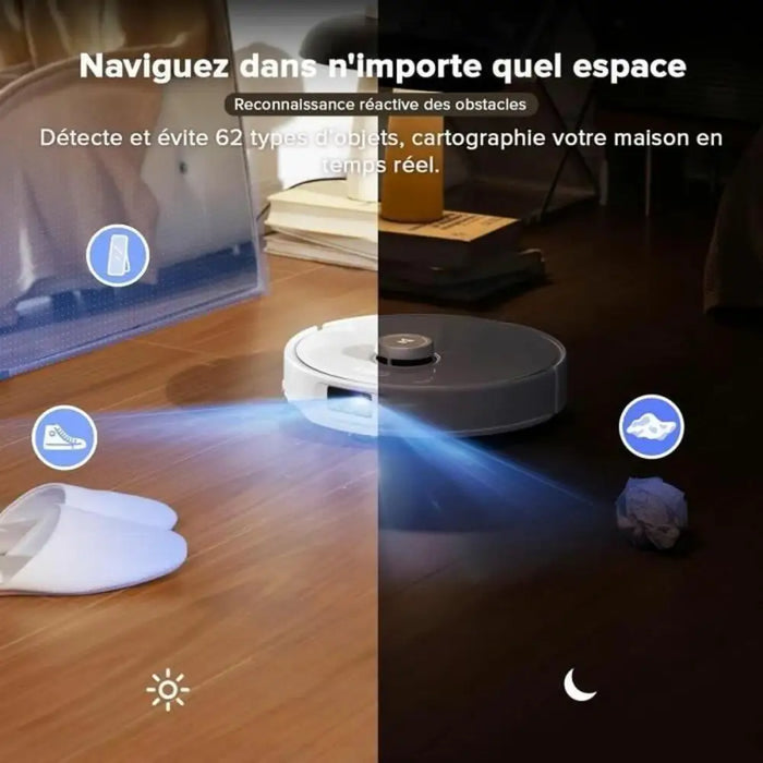 Robot Vacuum Cleaner Roborock QREVO CURV 6400 mAh - Прахосмукачки и роботи<<<Почистване Прахосмукачки И Гладене<<<Дом