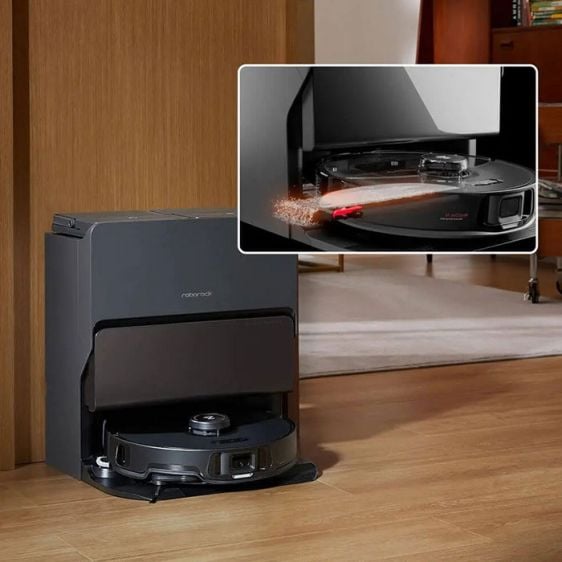 Robot vacuum cleaner Roborock S8 MaxV Ultra Black - Прахосмукачки робот<<<Прахосмукачки<<<Малки