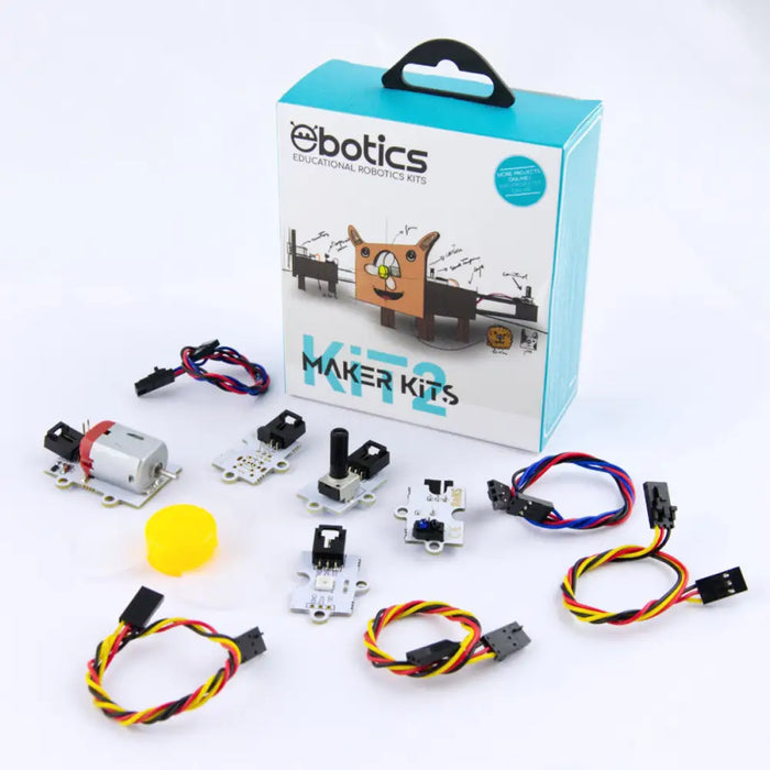 Robotics kit Maker 2 - Електроника I Образователна Роботика<<<Компютри| Електроника<<<BigBuy&&&Комплекти за