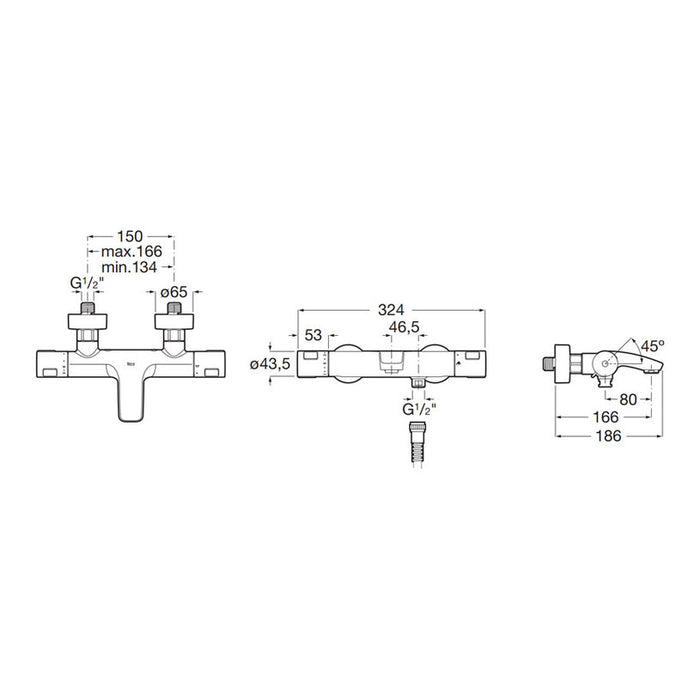 THERMOSTAT MIXER ROCA VICTORIA