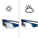 Rockbros 10069 photochromic UV400 cycling glasses - blue - Sport products<<<HurtelXML&&&GlassesSIR-OKU<<<Bicycles