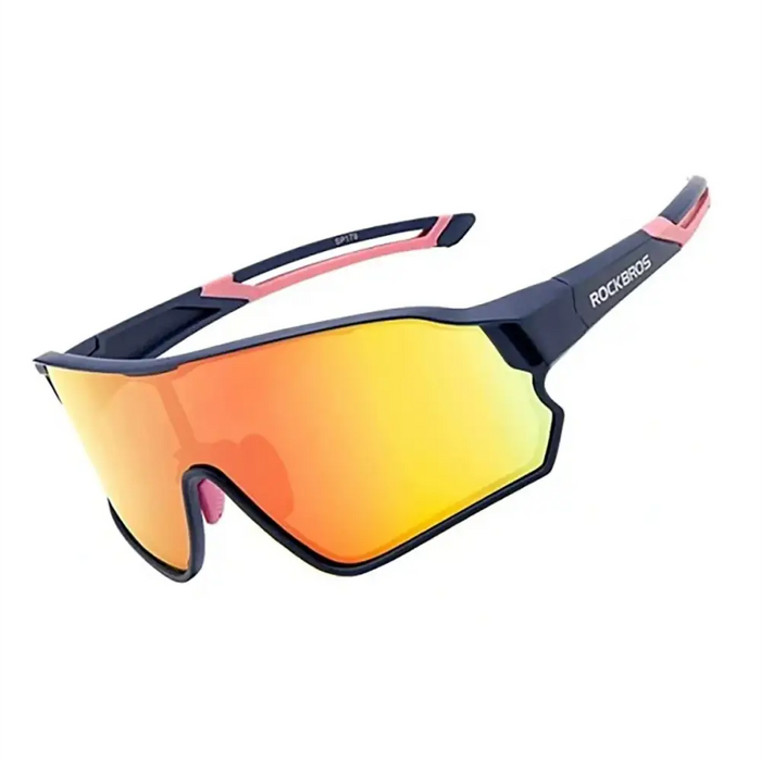 Rockbros 10134PL Polarized Cycling Glasses - Blue and Pink - Sport products<<<HurtelXML
