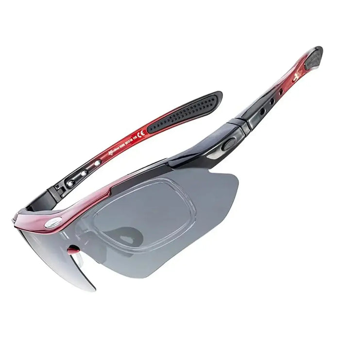 Rockbros 10141 photochromic UV400 cycling glasses - red - Sport products<<<HurtelXML