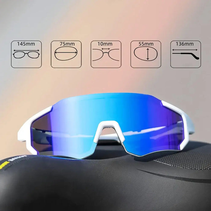 Rockbros 10183 polarizing cycling glasses - blue - Sport products<<<HurtelXML