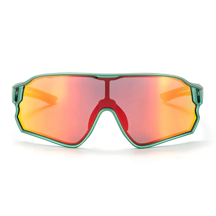 Rockbros 14110009002 polarized cycling glasses for children 8-14 years old - green - Sport products<<<HurtelXML