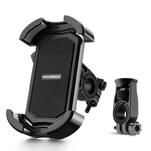 Rockbros 25210032001 Bike Phone Holder for Handlebars - Black - Cell phone