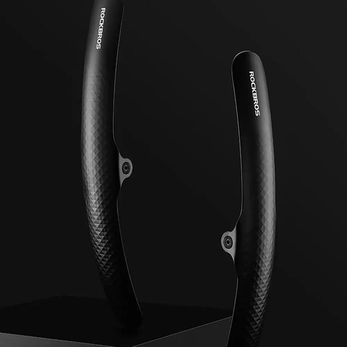 Rockbros 28210007001 bicycle fender universal adjustable - black - Sport