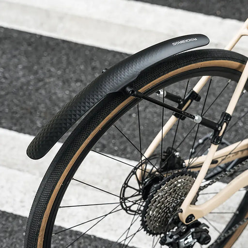 Rockbros 28210007001 bicycle fender universal adjustable - black - Sport