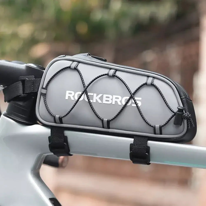 Rockbros 3012010901 bike frame bag 0.9 l - silver - Sport products<<<HurtelXML