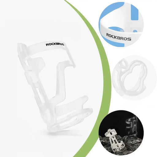 Rockbros 31210012002 bicycle water bottle holder - white - Sport products<<<HurtelXML