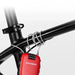 Rockbros 32420981001 bicycle lock with retractable cable - red - Sport products<<<HurtelXML