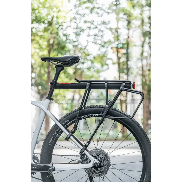 Rockbros 33210004001 bicycle rack with shelf - black - Sport products<<<HurtelXML&&&Racks and trunksSIR-BAG<<<Bicycles